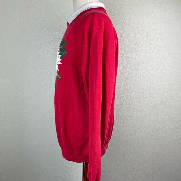 Vintage Morning Sun Collared Sweatshirt Size XL EUC - Picture 3 of 8